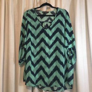 Chevron Blouse